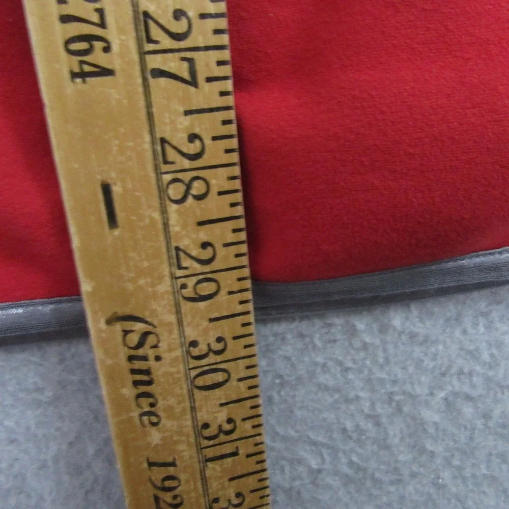 Under‎ Armour Mens Loose Jacket L Red Fleece Active Pocket 1/2 Zip